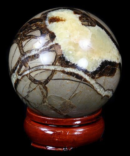 Polished Septarian Sphere #36069